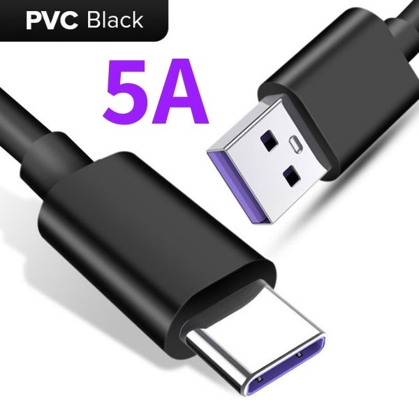 3 to 10 ft long 5A USB-C cable